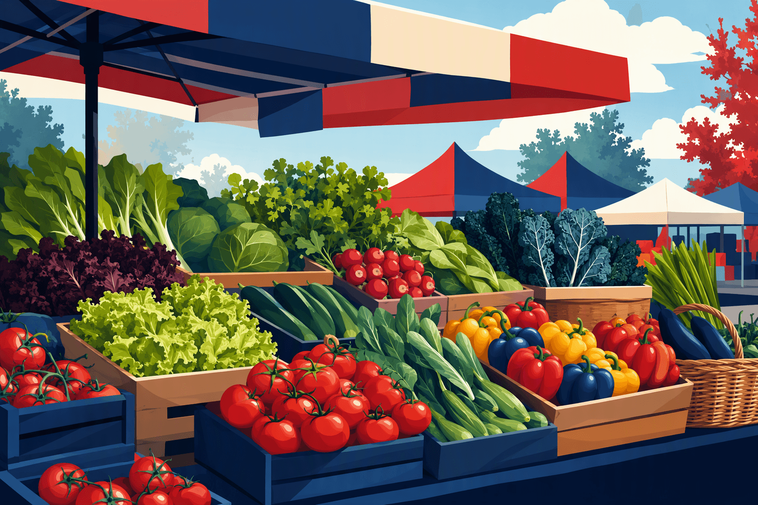Produce safety - illustration, Jake Team LLC