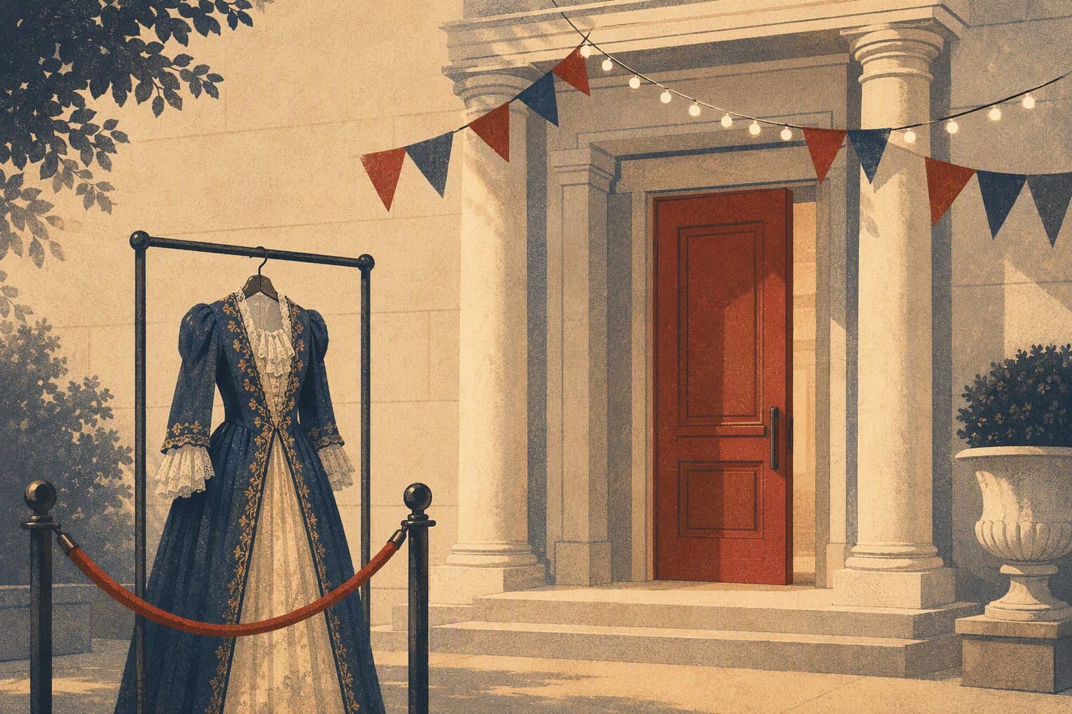 Museum Reopening - illustration, Jake Team LLC