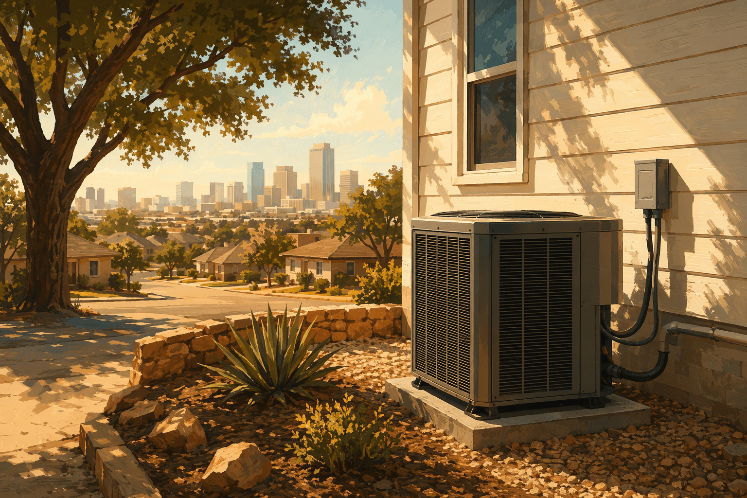 Heat wave relief - illustration, Jake Team LLC