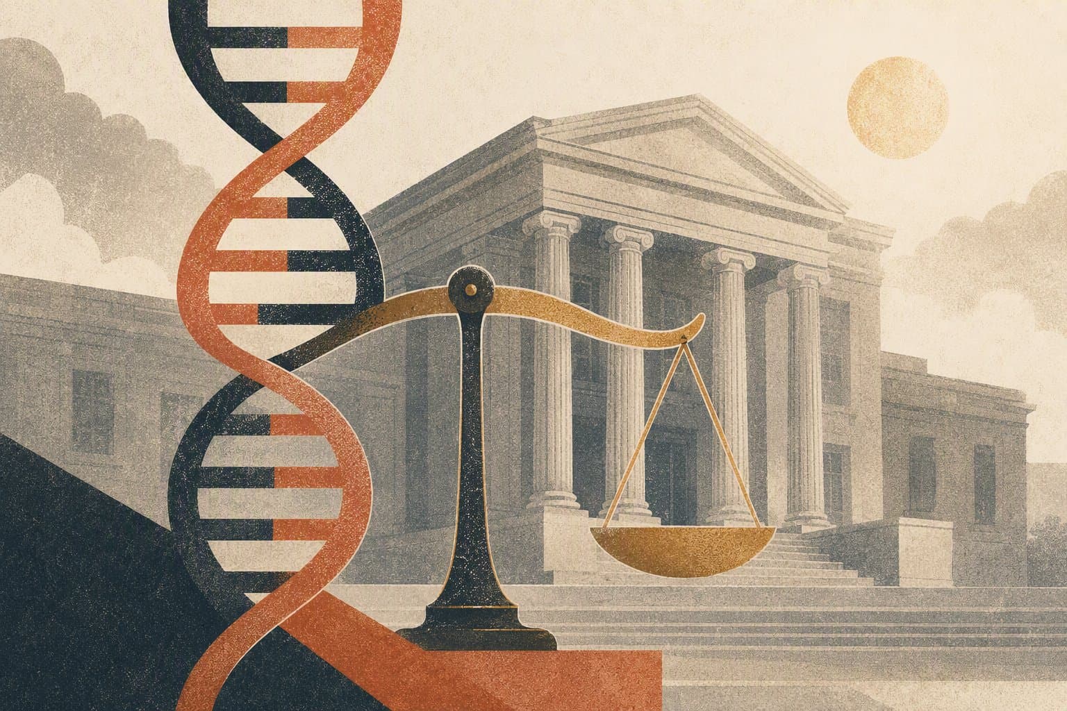 Forensic Justice - illustration, Jake Team LLC