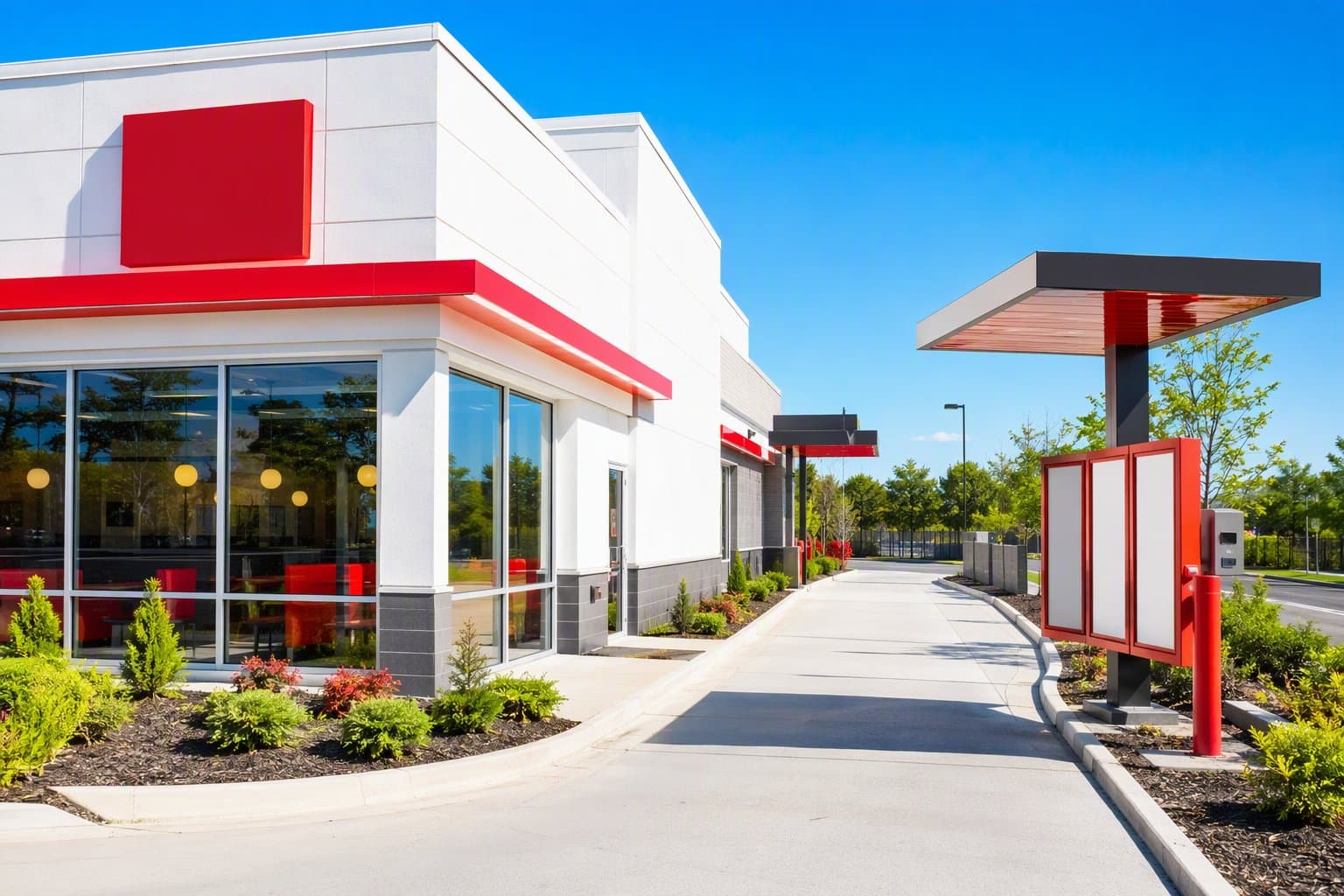 New restaurant construction - illustration, Jake Team LLC