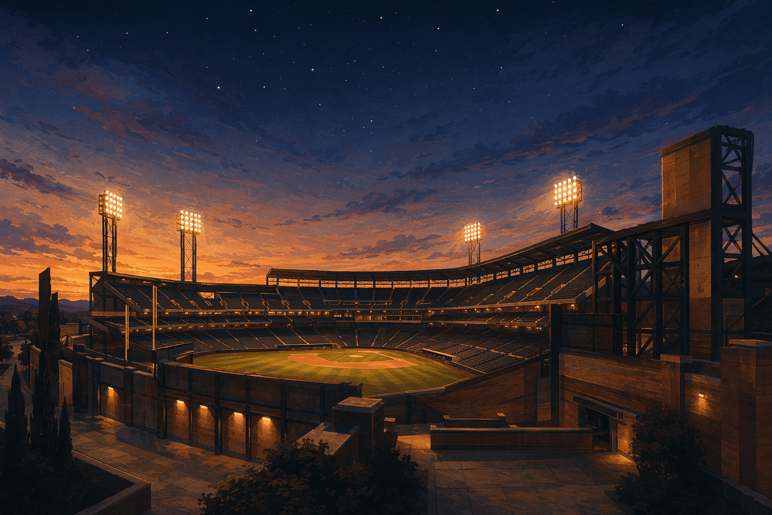 Baseball game - illustration, Jake Team LLC
