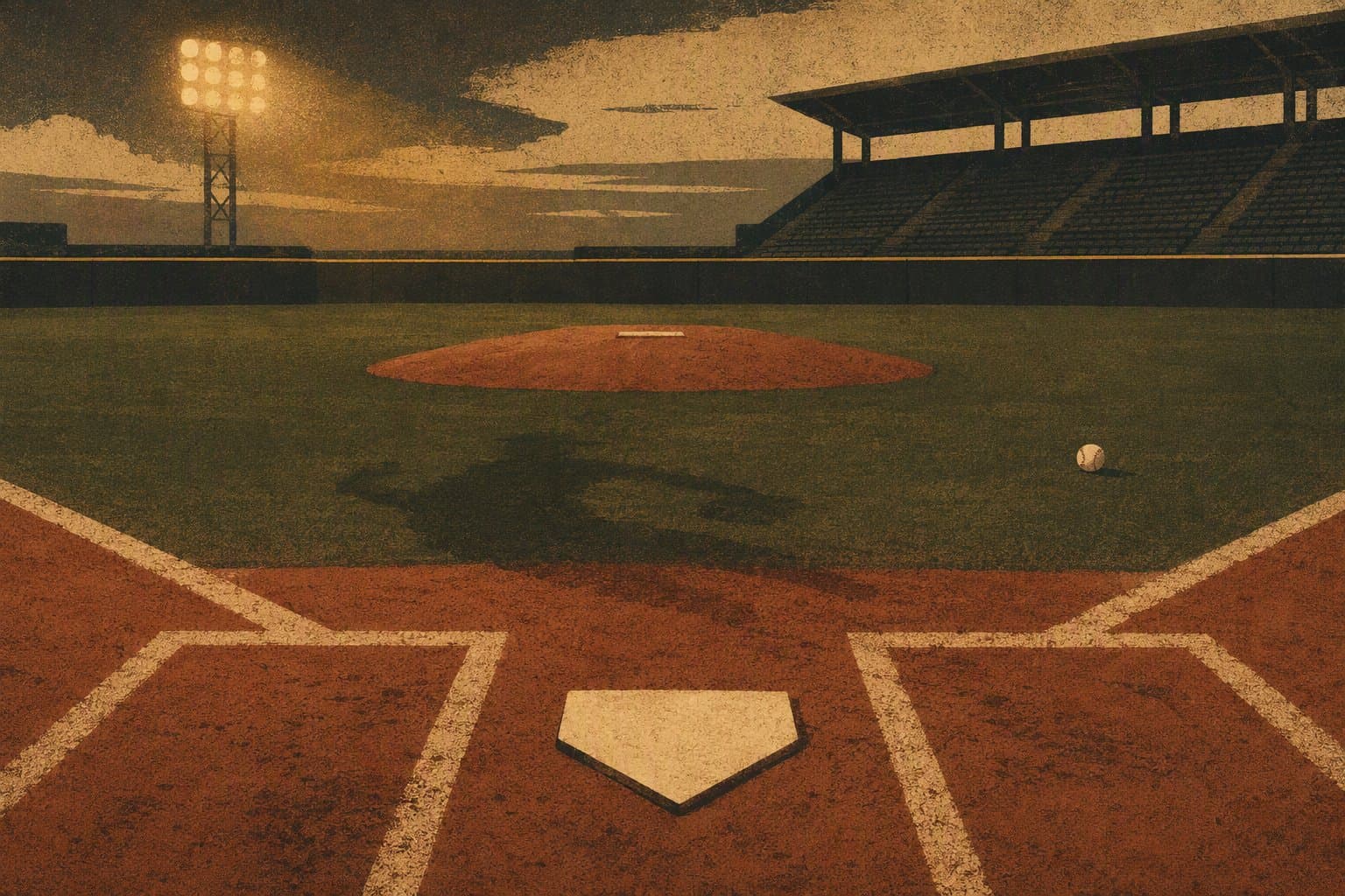 Baseball Shutout - illustration, Jake Team LLC