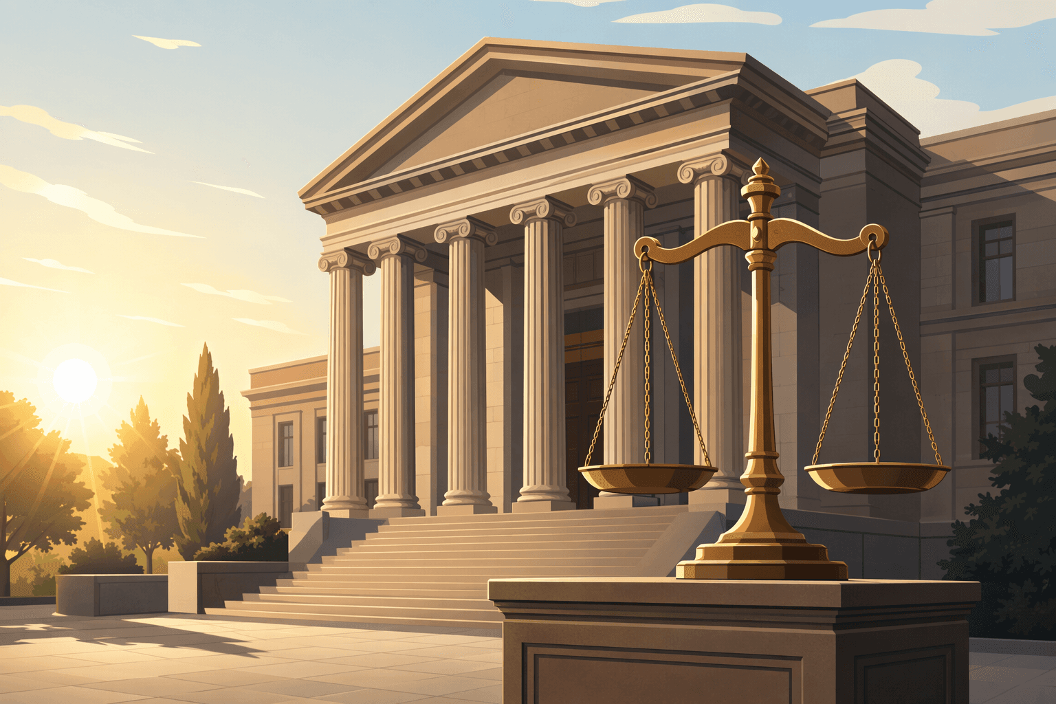 Justice and law - illustration, Jake Team LLC