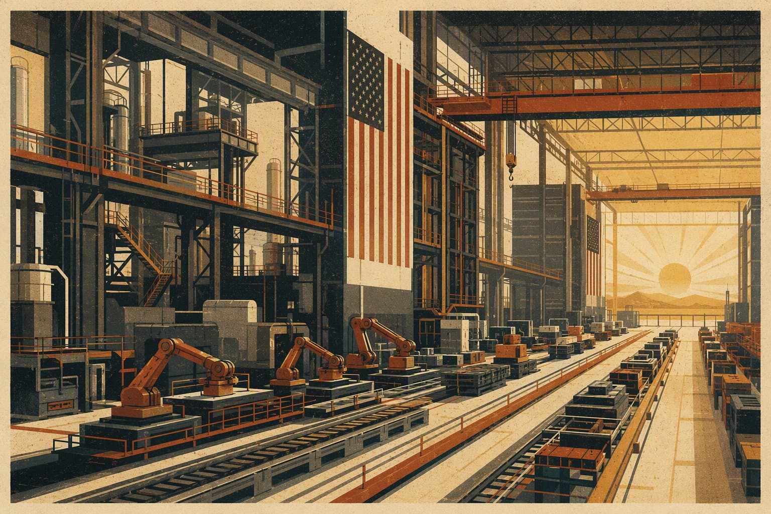 Industrial Expansion - illustration, Jake Team LLC