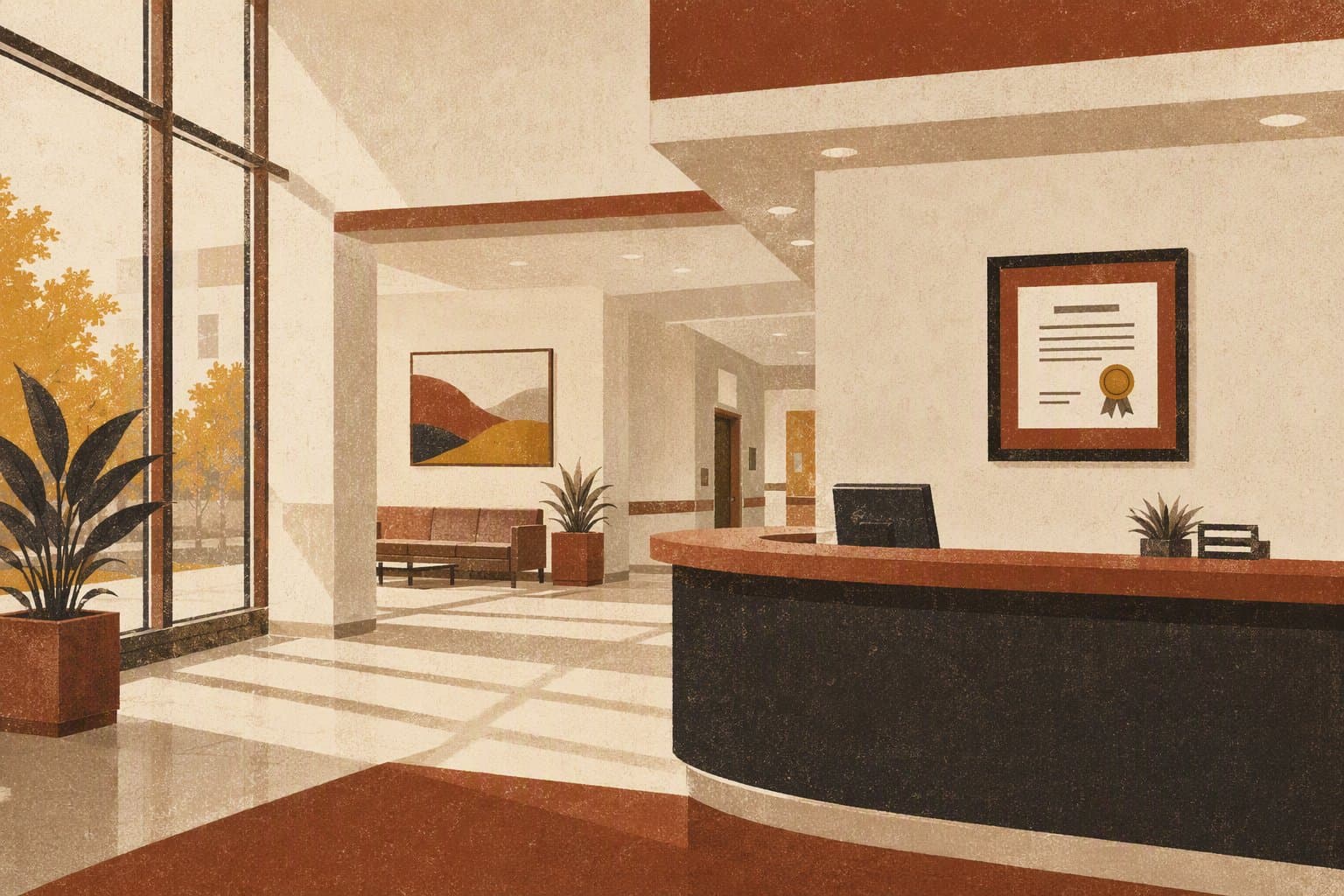 Health Leadership Transition - illustration, Jake Team LLC