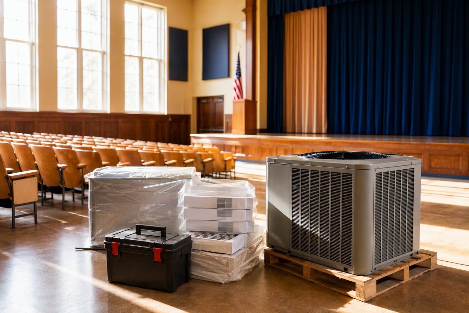 School Repair - illustration, Jake Team LLC