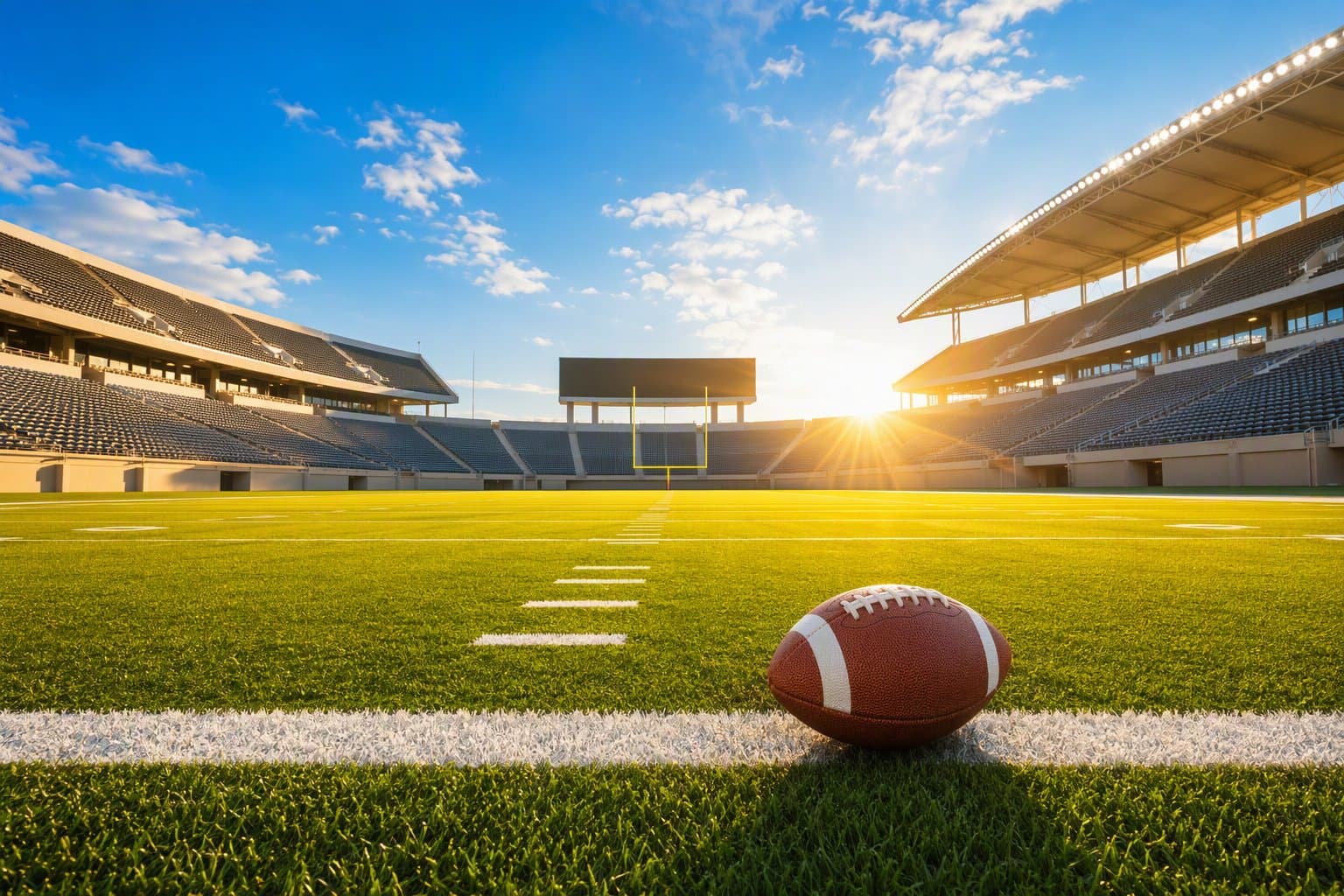 Collegiate Football Victory - illustration, Jake Team LLC
