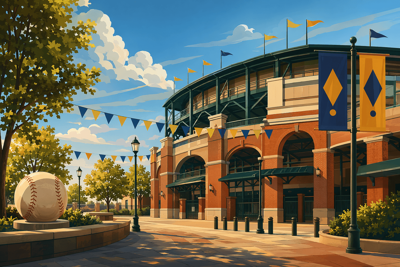 Baseball victory - illustration, Jake Team LLC