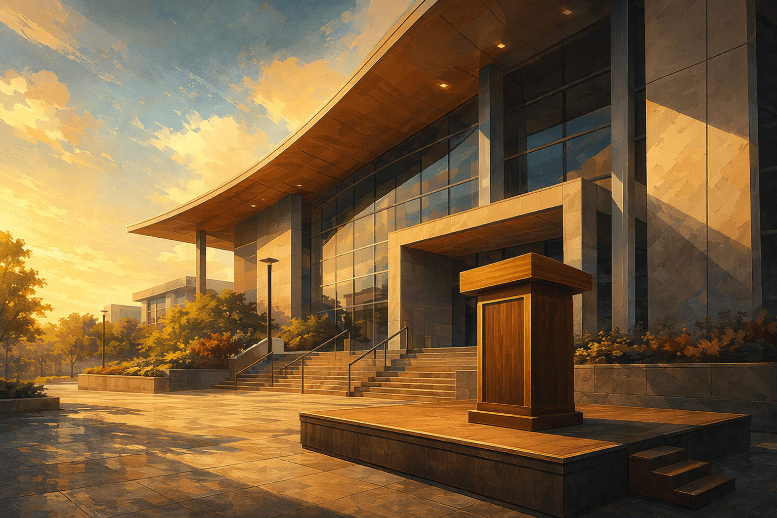Political Convention - illustration, Jake Team LLC