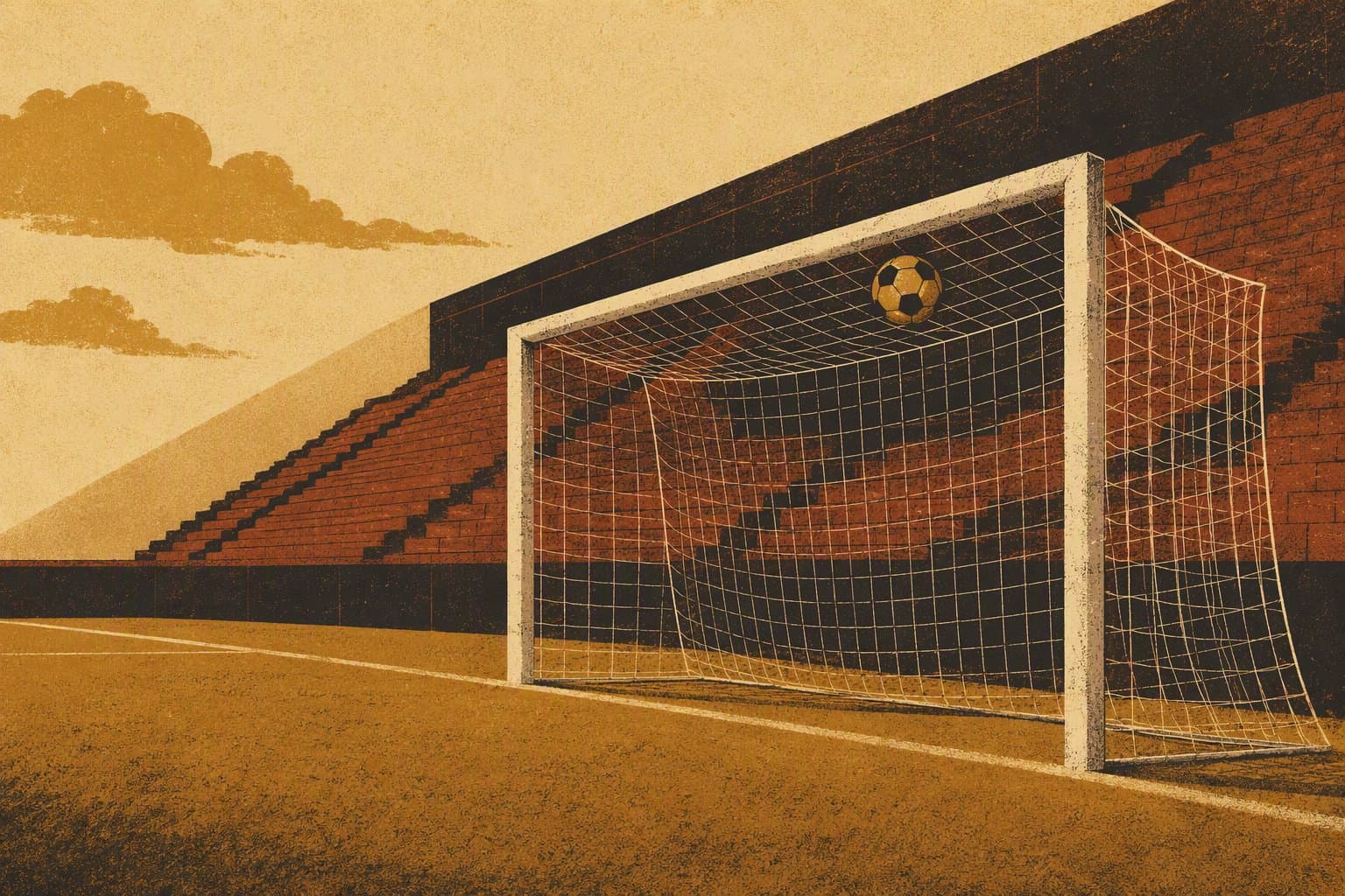 Soccer Victory - illustration, Jake Team LLC