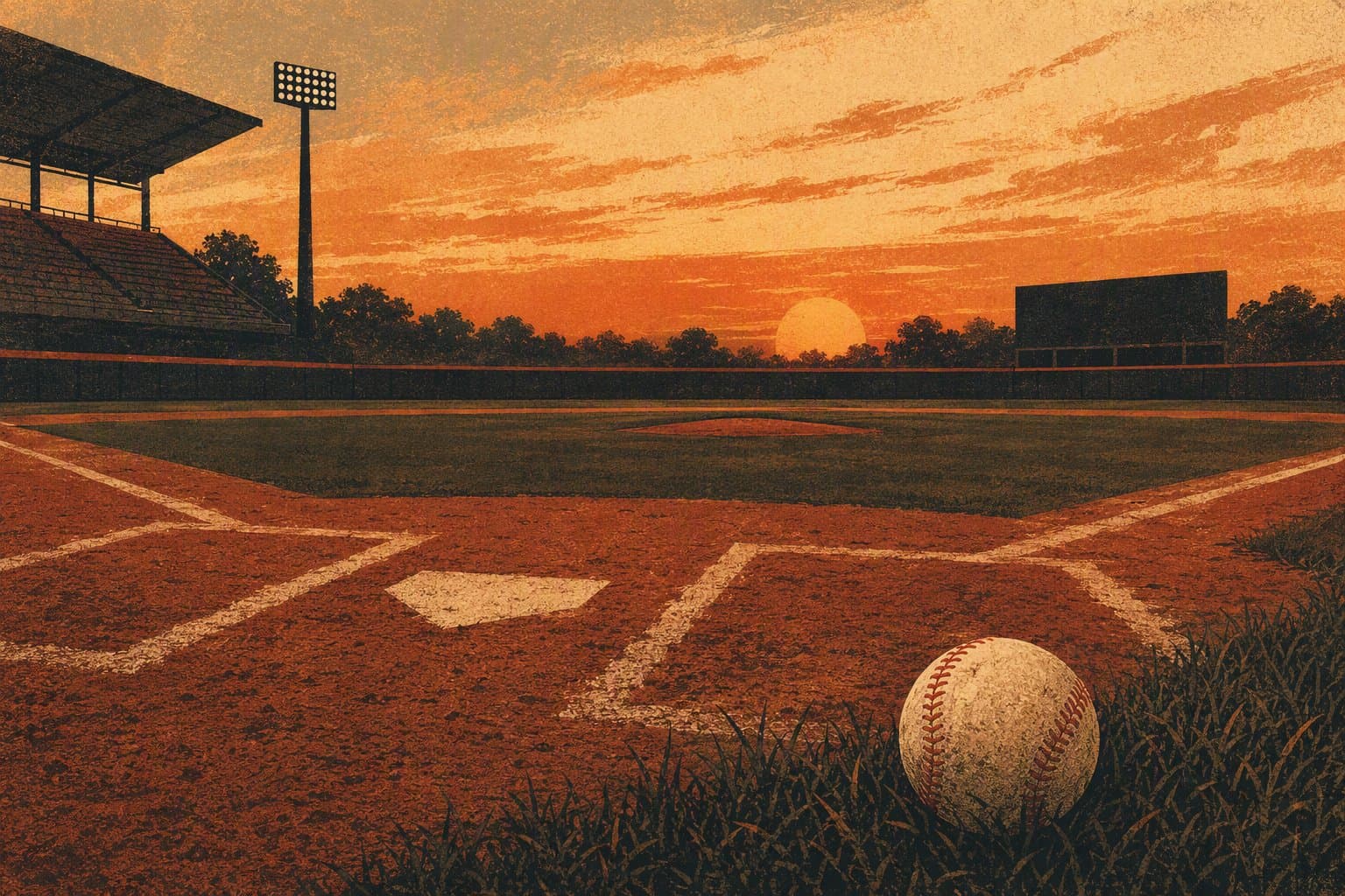 Baseball Victory - illustration, Jake Team LLC