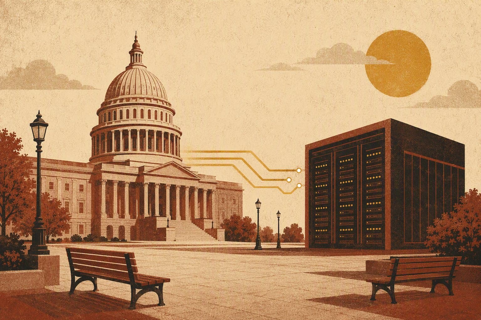 Civic Infrastructure - illustration, Jake Team LLC