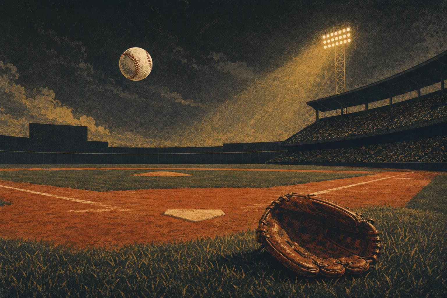 Baseball Thriller - illustration, Jake Team LLC
