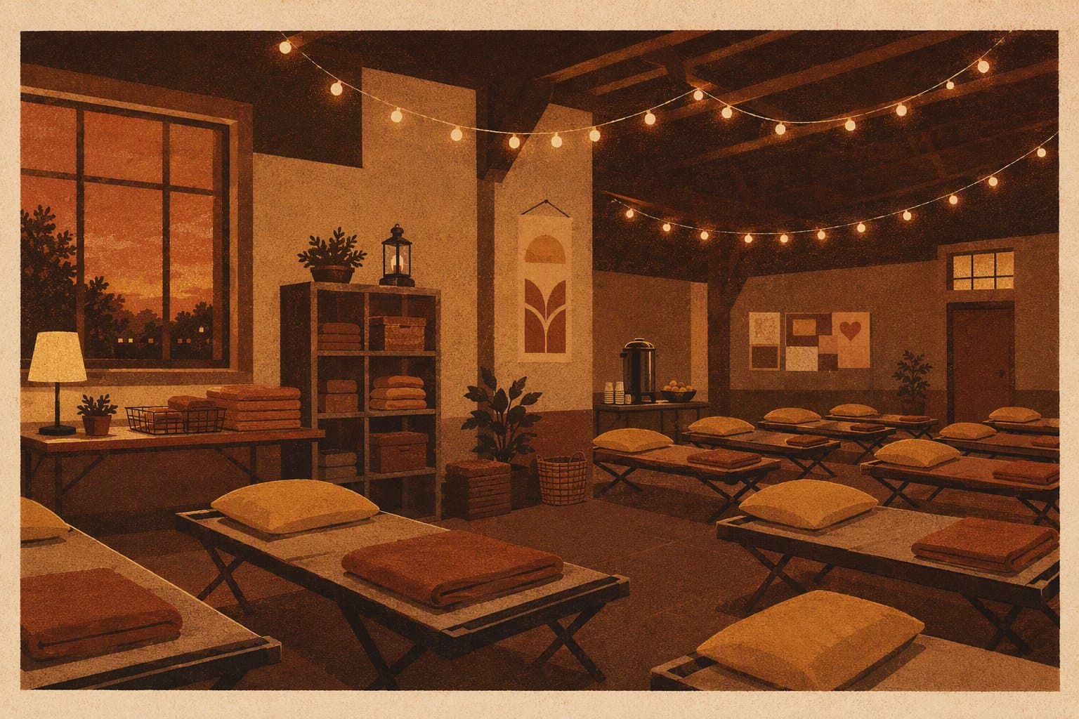 Community Shelter - illustration, Jake Team LLC