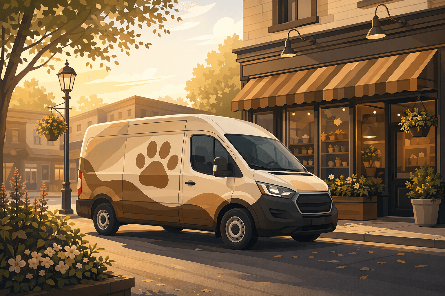 Pet care access - illustration, Jake Team LLC
