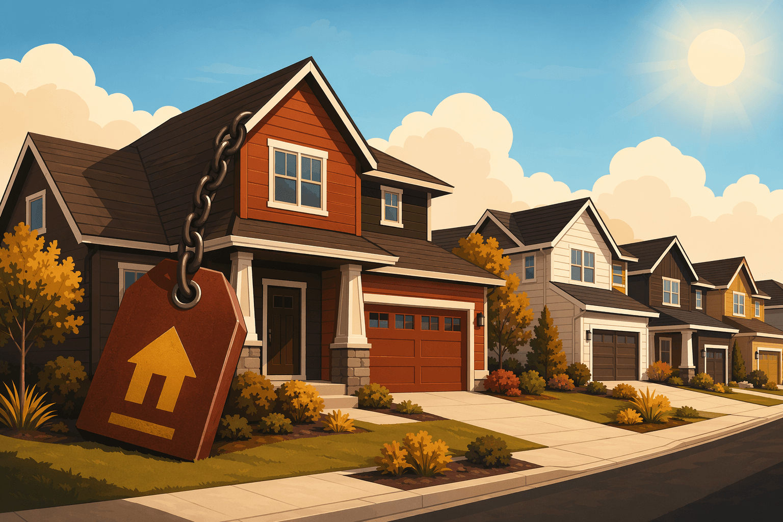 housing affordability gap - illustration, Jake Team LLC