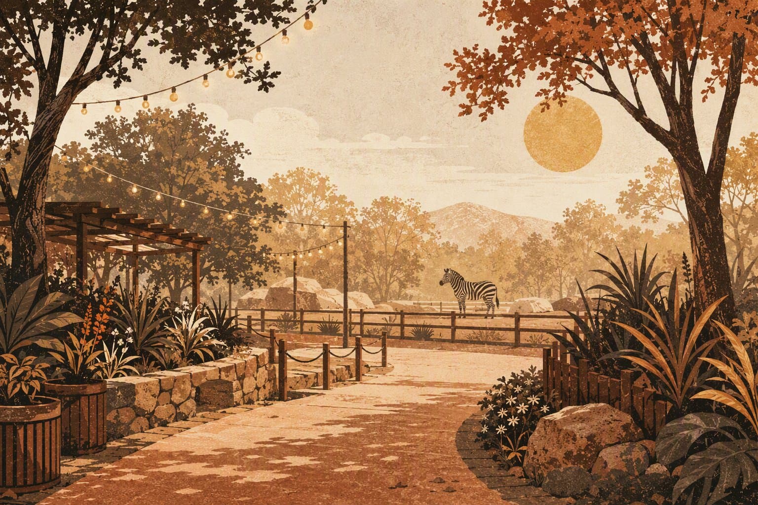 Zoo Reintroduction - illustration, Jake Team LLC