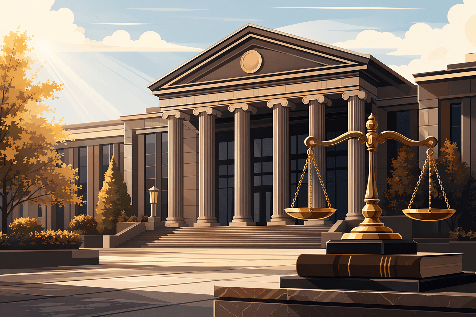 Justice and Security - illustration, Jake Team LLC