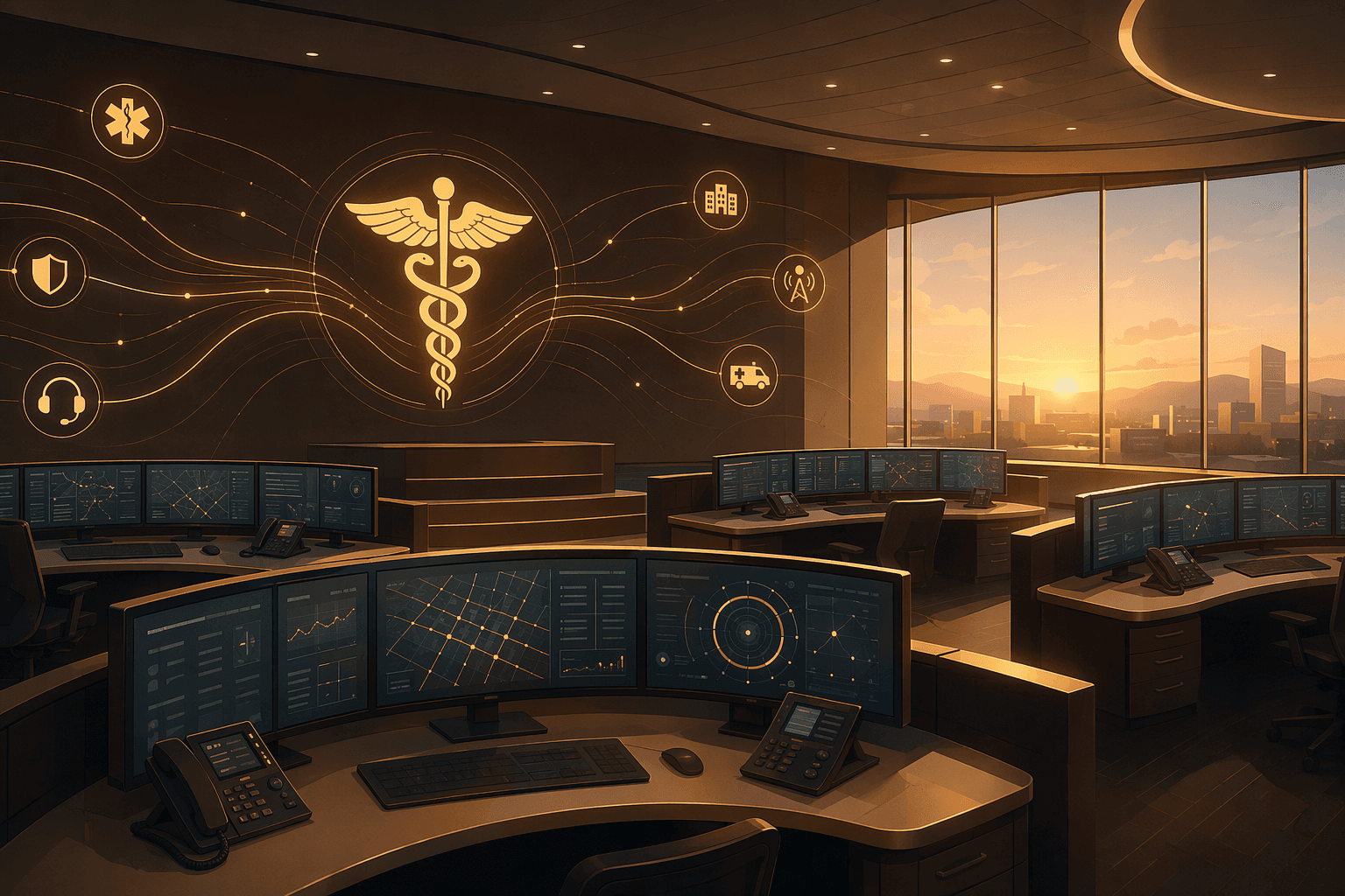 Emergency Services - illustration, Jake Team LLC