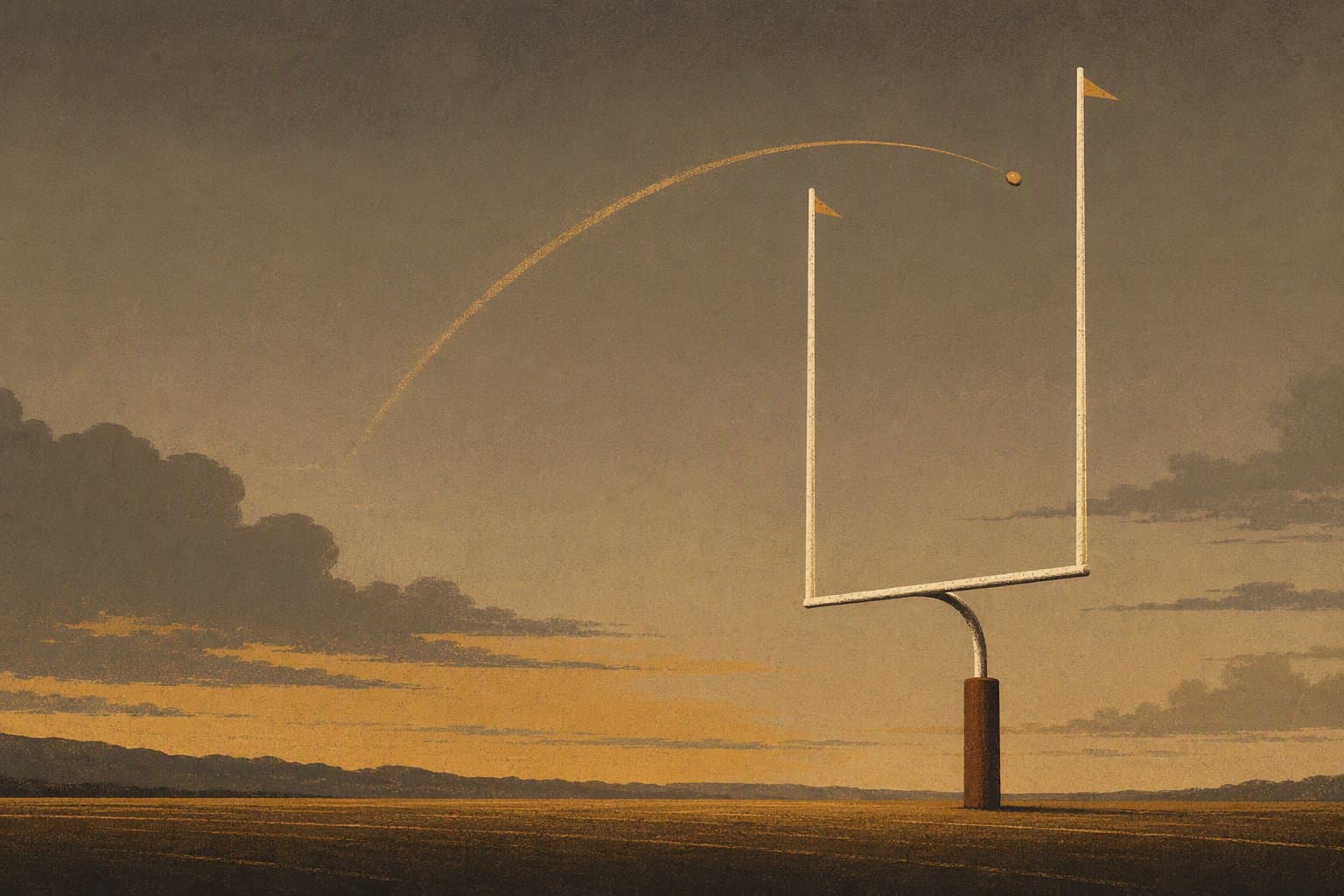 Clutch Field Goal - illustration, Jake Team LLC