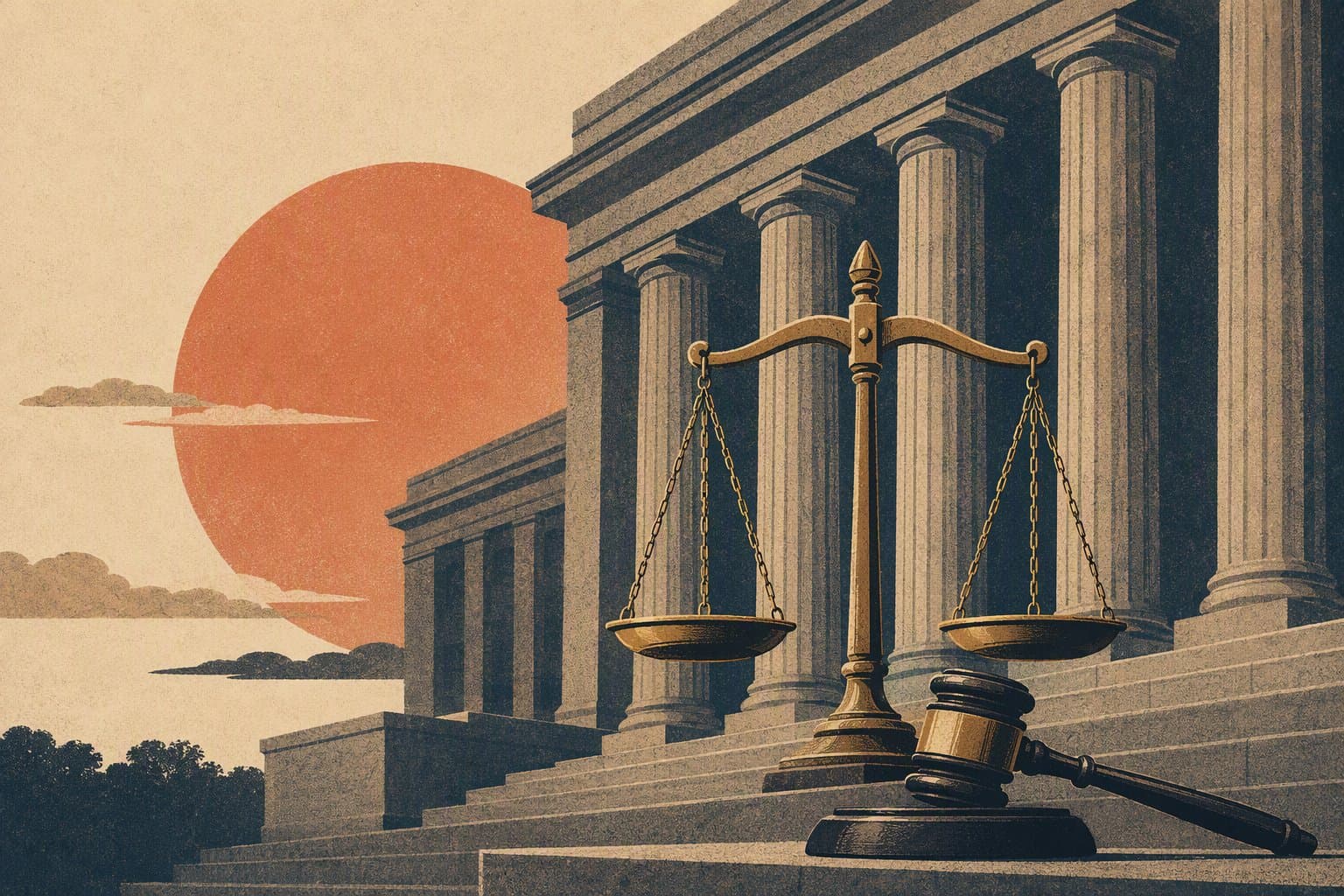 Justice Process - illustration, Jake Team LLC