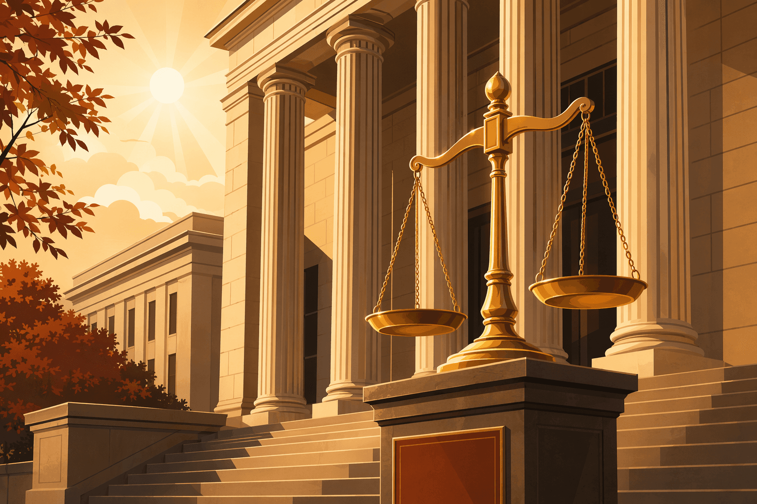 Justice and Training - illustration, Jake Team LLC