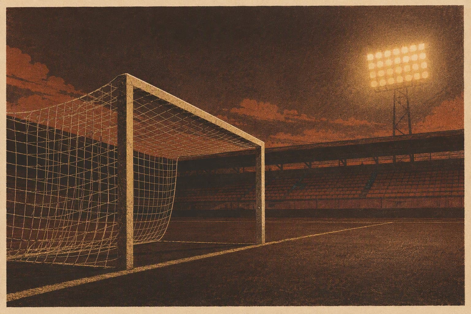 Late Goal Drama - illustration, Jake Team LLC