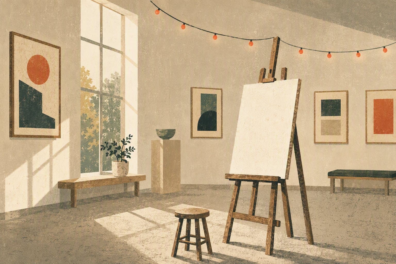 exhibition of growth - illustration, Jake Team LLC