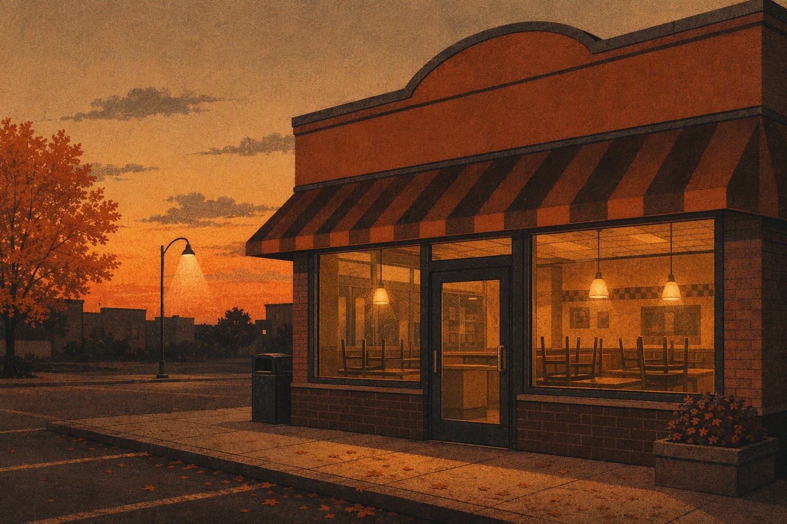 Restaurant Closure - illustration, Jake Team LLC