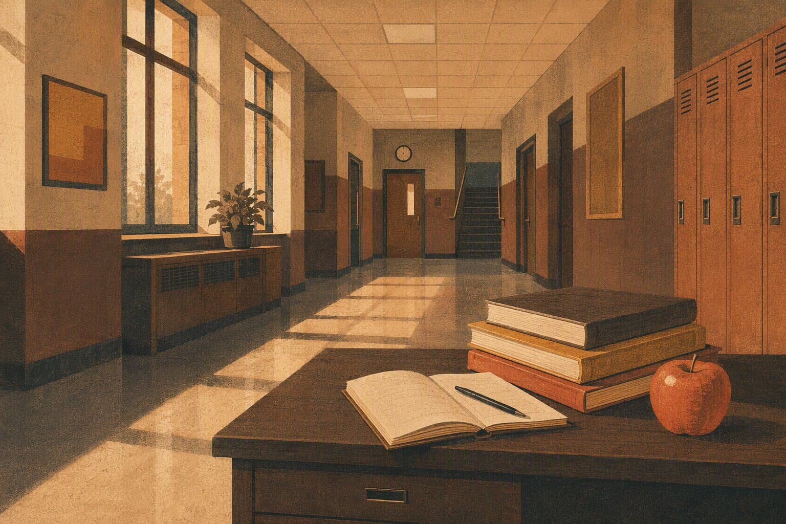 School Administration - illustration, Jake Team LLC
