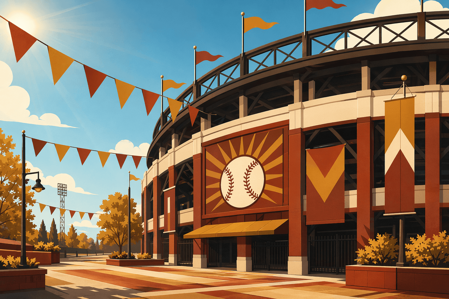 Baseball Victory - illustration, Jake Team LLC