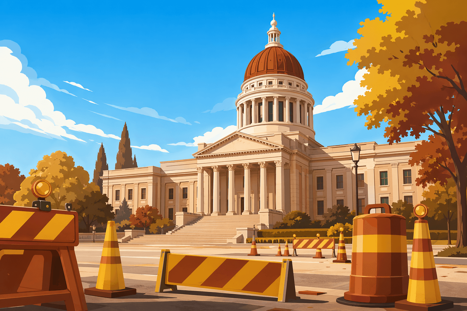 civic infrastructure - illustration, Jake Team LLC