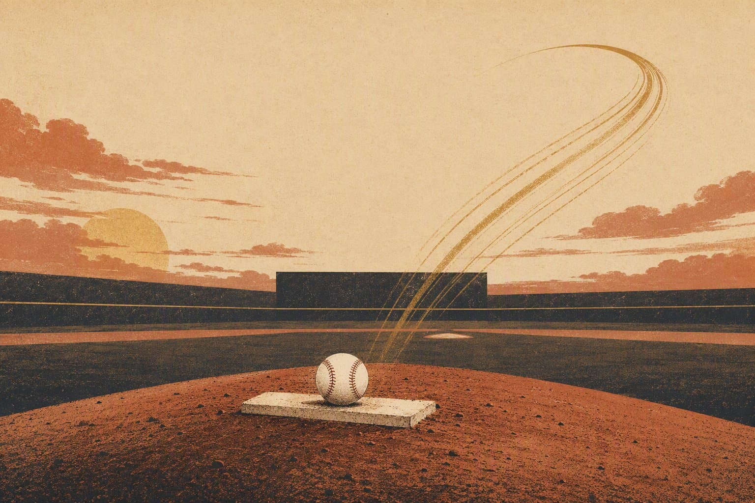 Pitching Dominance - illustration, Jake Team LLC