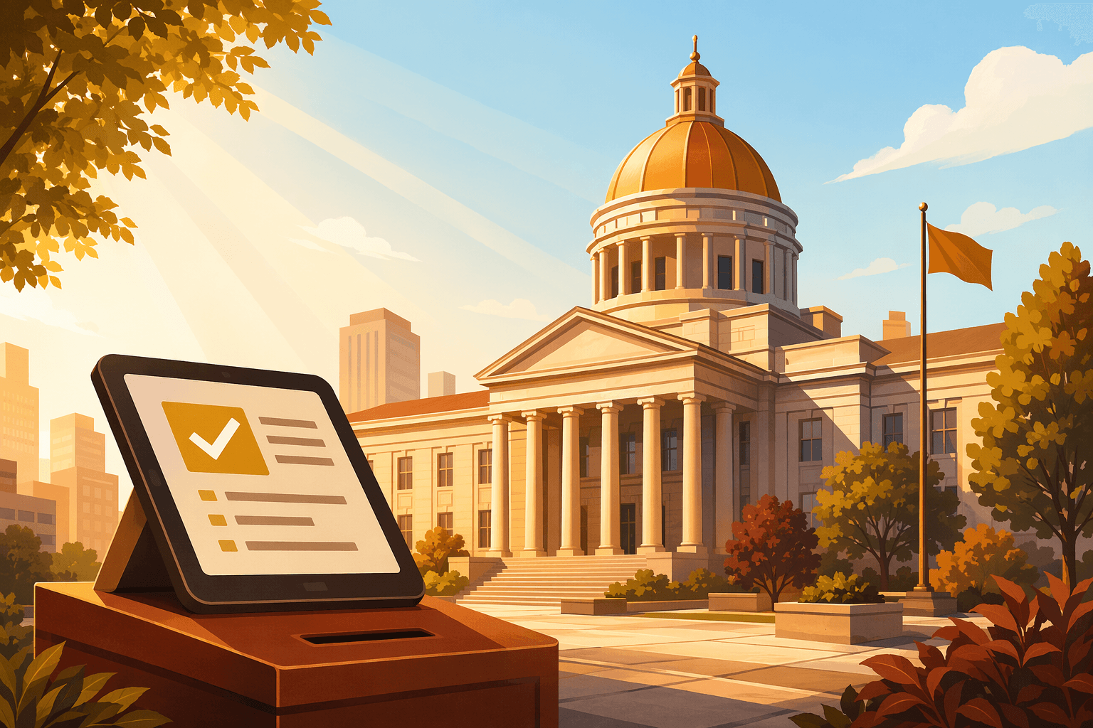 Civic Data Survey - illustration, Jake Team LLC