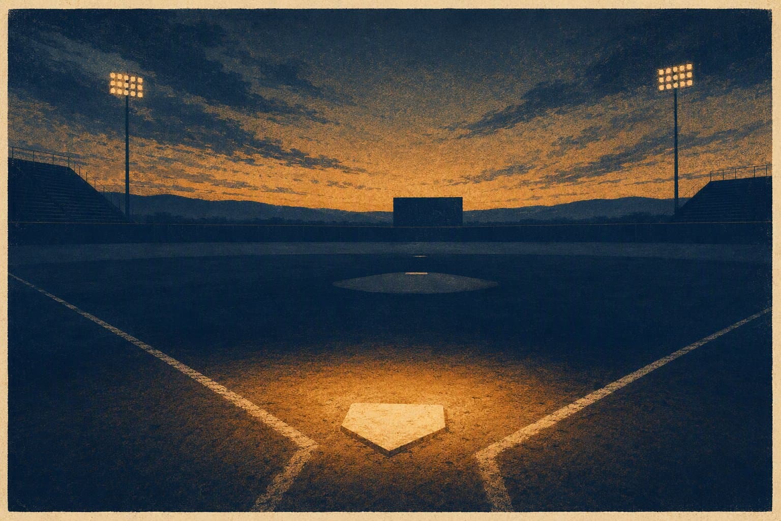 late-inning baseball victory - illustration, Jake Team LLC
