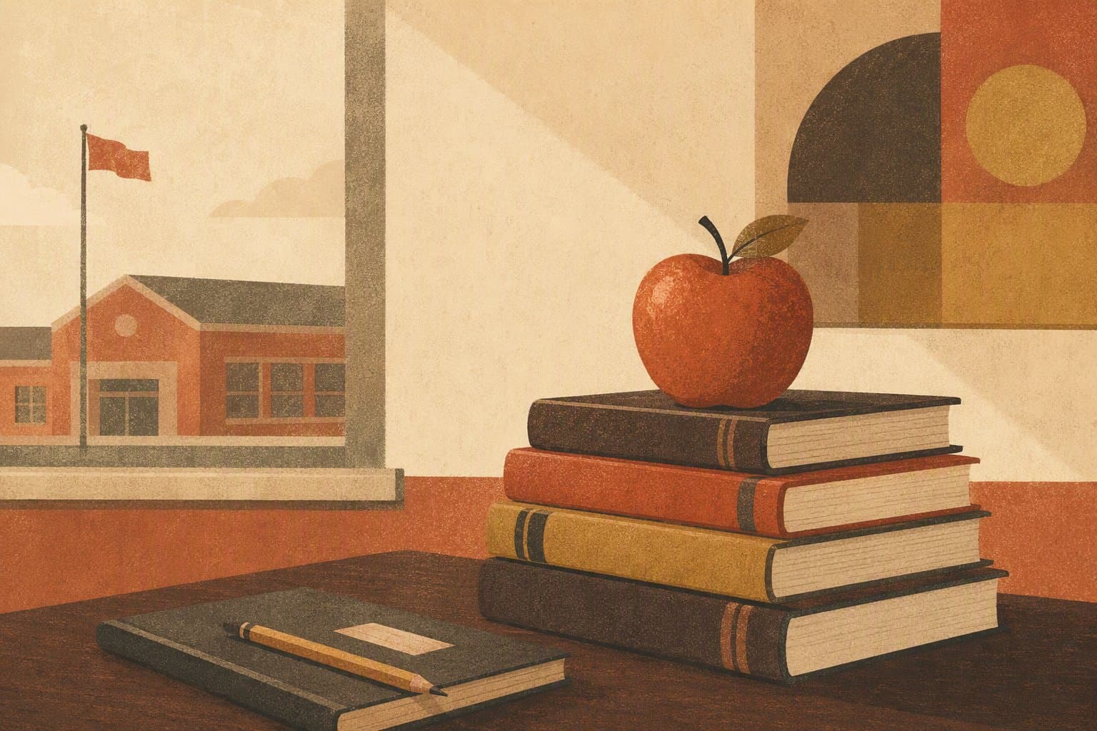 school partnership - illustration, Jake Team LLC