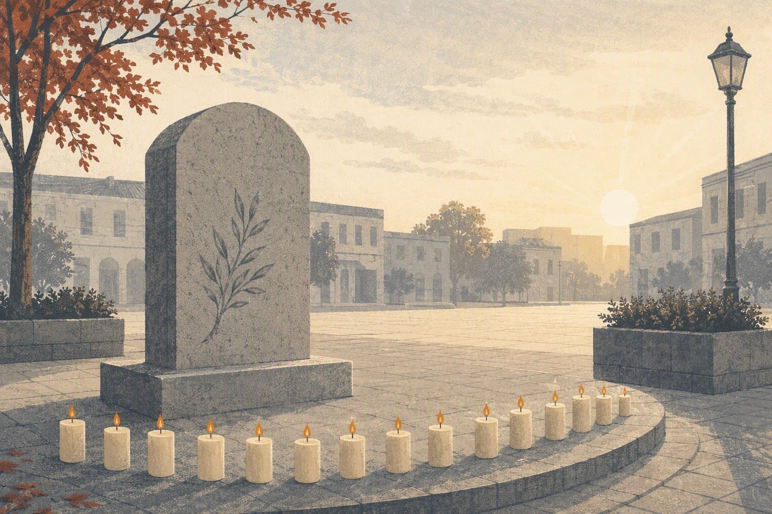 Community Remembrance - illustration, Jake Team LLC