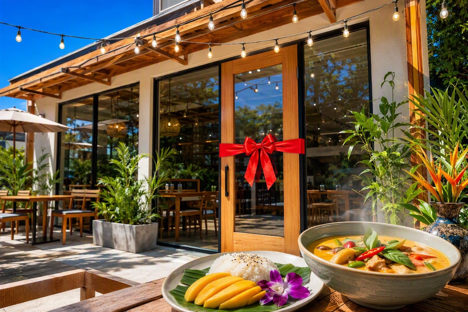 Thai Restaurant Opening - illustration, Jake Team LLC