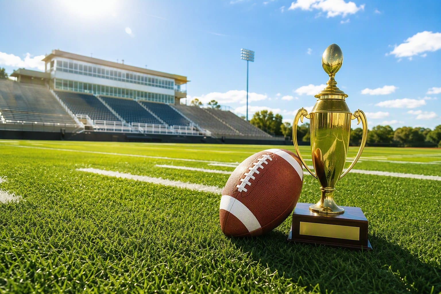 high school football - illustration, Jake Team LLC