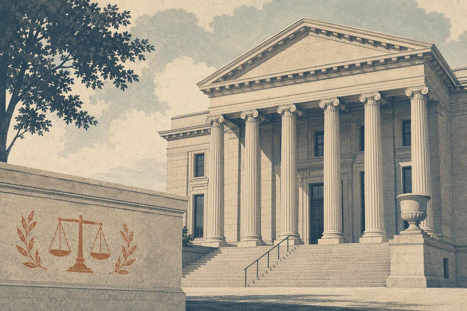 Civic justice - illustration, Jake Team LLC