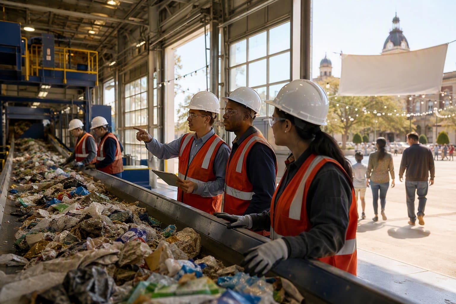 Fort Worth waste solution - illustration, Jake Team LLC