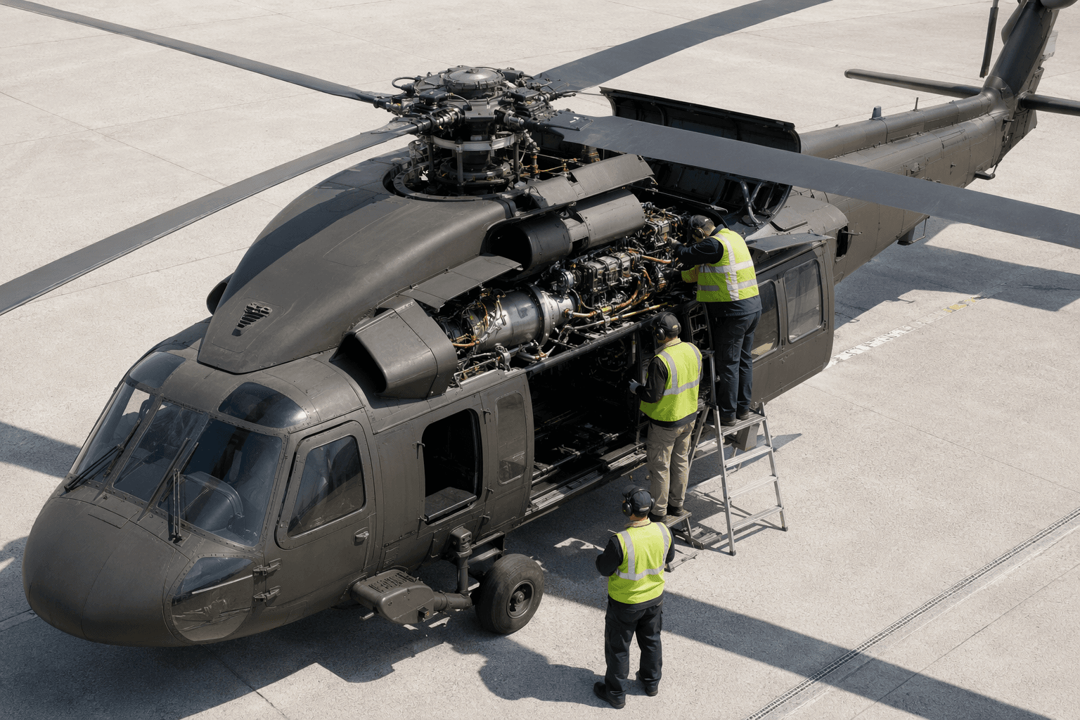 Military Aviation Engineering - illustration, Jake Team LLC