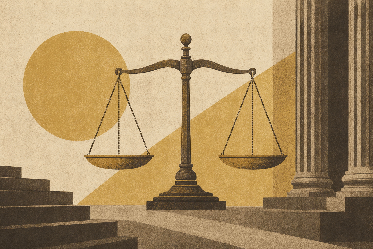justice inquiry - illustration, Jake Team LLC