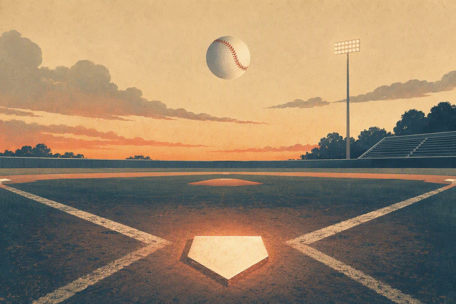 Baseball Victory - illustration, Jake Team LLC