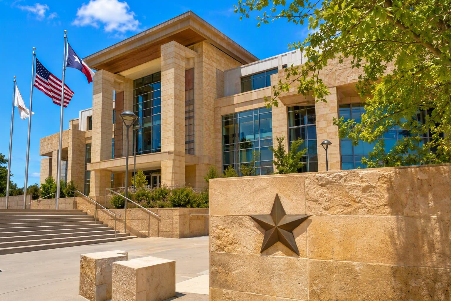 Fort Worth City Hall Progress - illustration, Jake Team LLC