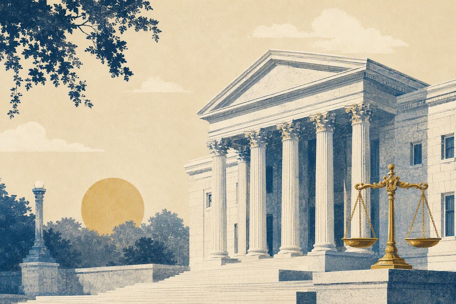 Justice and order - illustration, Jake Team LLC