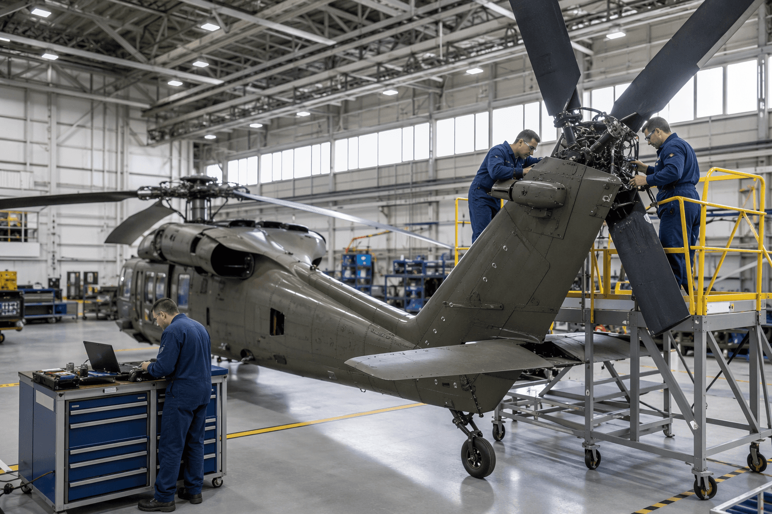 military aviation maintenance - illustration, Jake Team LLC