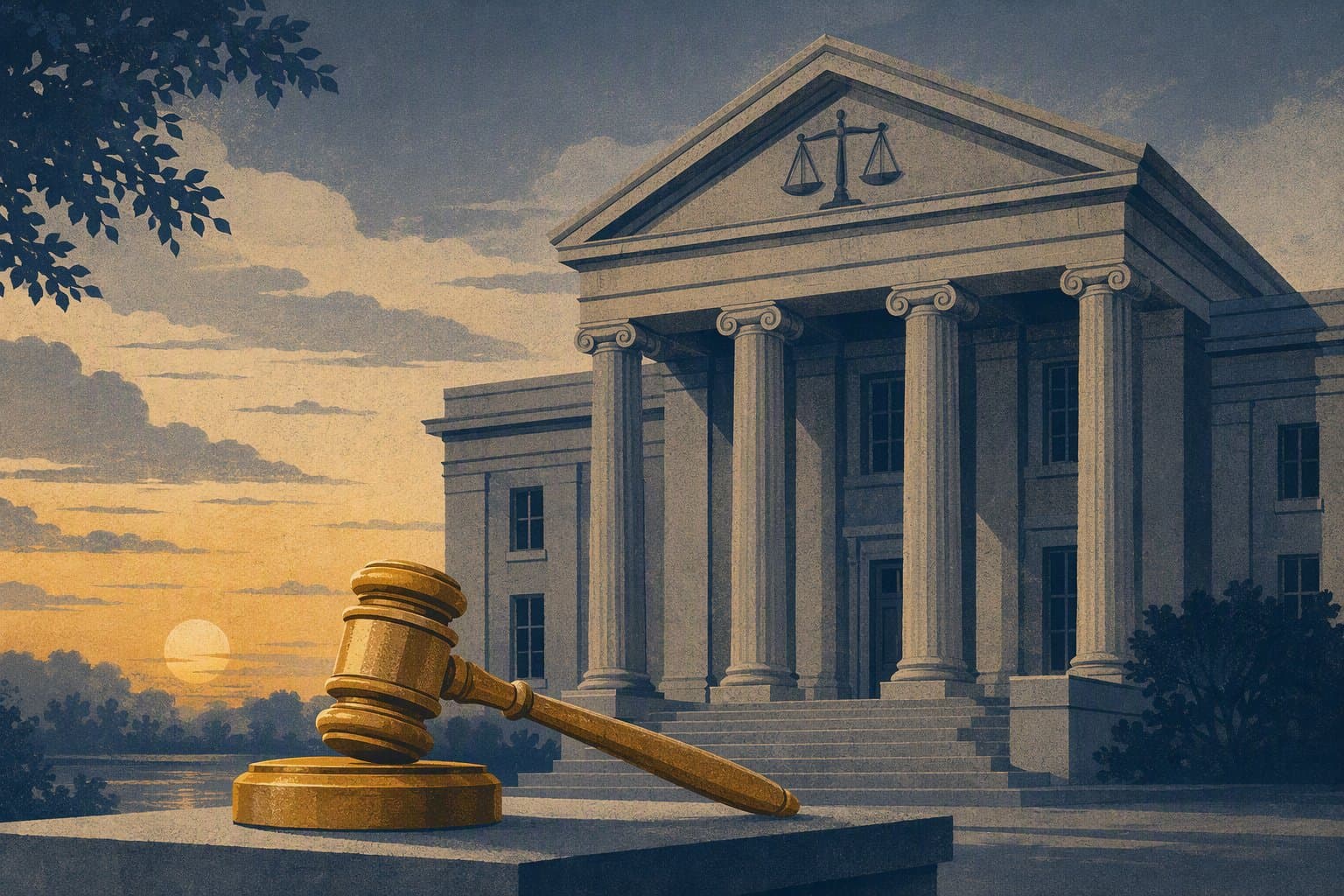 Justice After Tragedy - illustration, Jake Team LLC