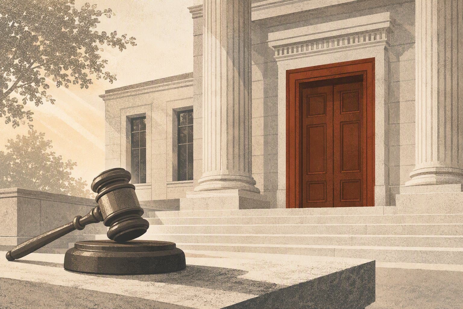 court dismissal - illustration, Jake Team LLC